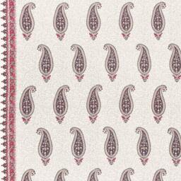 L'indienne By Alessandra Branca in Fucshia/Grey Or Rouge/Noir Pillow Covers - thumbnail 3