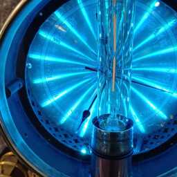 The Halfords Plasma Lamp. Steampunk, Sci Fi, Lighting, Industrial Made To Order - thumbnail 3