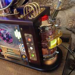 The Halfords Plasma Lamp. Steampunk, Sci Fi, Lighting, Industrial Made To Order - thumbnail 4