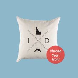 Idaho ID Home State Canvas Pillow Or Cover - thumbnail 1