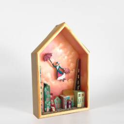 3D Handcrafted Shadow Box Wall Art Decor - thumbnail 2