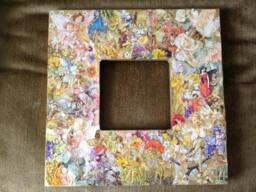 Fantasy Fairy Decoupage Picture Frame And/Or Mirror