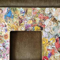 Fantasy Fairy Decoupage Picture Frame And/Or Mirror - thumbnail 3