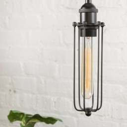 Cage Only Add On - Lamp Guard Bulb Industrial Pendant Light Shade Diamond Geometric Pendant - thumbnail 4