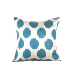 Set Of 6 Pcs, Ikat Pillow Cover, Silk & Cotton Pillow, 17.91 - thumbnail 3