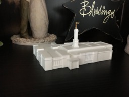 Monticello, Utah Temple Statue - Made To Order - thumbnail 1