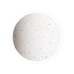 White Concrete Candle - Parvi Organic Coconut Soy Wax Candles Concrete Vessel Beton Scented -Eco Friendly -Reusable Container - thumbnail 3