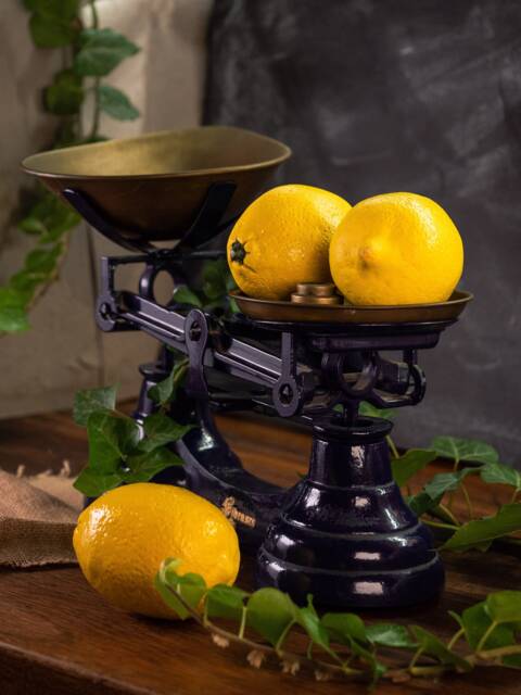 Ceramic Lemon Handmade Realistic - 1 Pc Natural Size, Photo Prop, Home Decor, Gift - image 1