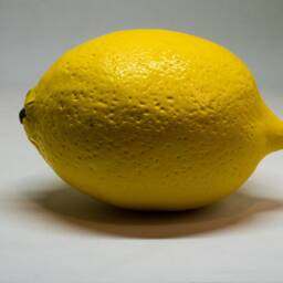 Ceramic Lemon Handmade Realistic - 1 Pc Natural Size, Photo Prop, Home Decor, Gift - thumbnail 2