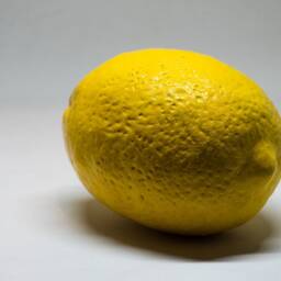 Ceramic Lemon Handmade Realistic - 1 Pc Natural Size, Photo Prop, Home Decor, Gift - thumbnail 4