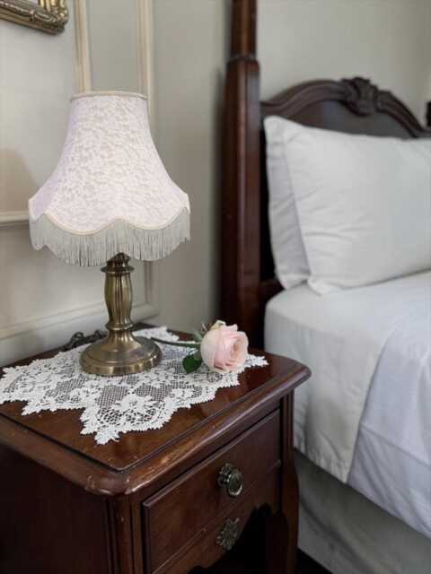 French Lace Table Lamp Shades Floor Standard Lampshade Ceiling Pendants Candle Clip On Wall Lights - image 1
