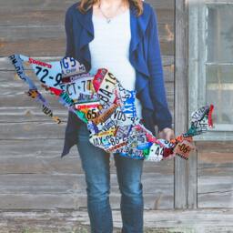 Plasma Cut Aluminum - Dibond Mexico License Plate Map Sign Metal Home Decor Wall Art Garage South Of The Border Rustic Birthday - thumbnail 1