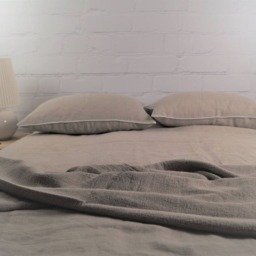 Linen Bedding( 100% Natural Linen Bedding, Softened - thumbnail 3