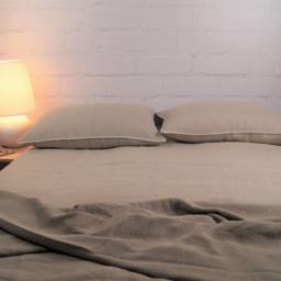 Linen Bedding( 100% Natural Linen Bedding, Softened - thumbnail 2