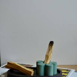 Small Oblong Concrete Tray Minimalist Coffee Table & Vanity Decor - thumbnail 3