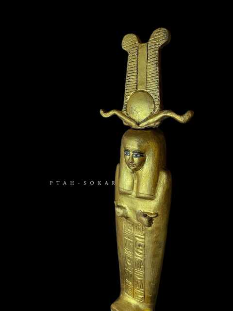 Egyptian Ptah-Sokar-Osiris Statue Ancient Egypt Replica Artifact - image 1