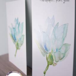 Butterfly Watercolor Art Prints, Set Of 2, Romantic Wall Decor - thumbnail 4