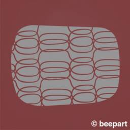 Mid Century Abstract Vinyl Wall Decal Geometric Pattern Wall Sticker - thumbnail 3
