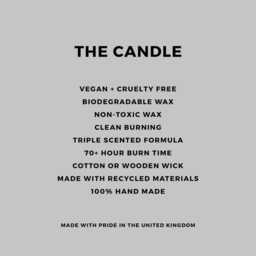 Warm Fluffy Blanket - Vegan, Triple Scented, Luxury Handmade Candle, 70 Hour Burn Time, 460 Grams - thumbnail 2