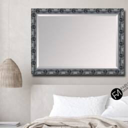 Large Pewter French Framed Decorative Rococo Ornate Opera Wall Mirror - Choice Of Size Premium Quality Free P&p - thumbnail 3
