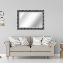 Large Pewter French Framed Decorative Rococo Ornate Opera Wall Mirror - Choice Of Size Premium Quality Free P&p - thumbnail 4