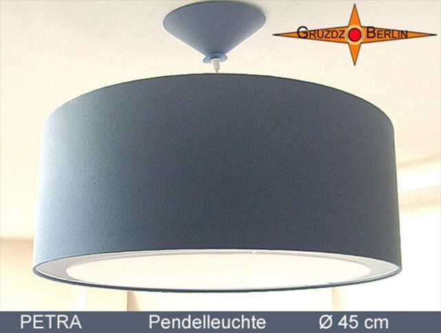 Gray Pendant Lamp Petra Lamp With Light Edge Diffuser - image 1