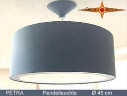 Gray Pendant Lamp Petra Lamp With Light Edge Diffuser