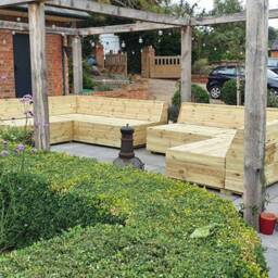 Handmade Modular Garden Furniture Bespoke Patio Seating - thumbnail 3