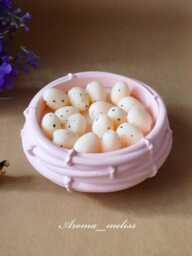 Handmade Soy Wax Candle Stonecast Vessel, Eco-Friendly Decor - thumbnail 1