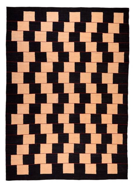 Rug Kilim Modern 288 X 204 cm - Wool Rectangle Hand Made Free Shipping