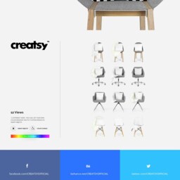 Throw Pillow Mockup Set 12 Psd Files For Photoshop - thumbnail 4