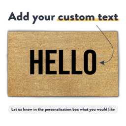 Personalised Doormat - Custom Welcome Mat Gift For Couples Housewarming New Home Front Door Decor Gifts Her Or Him - thumbnail 3