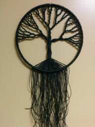 Tree Of Life Hemp Macrame Wall Art