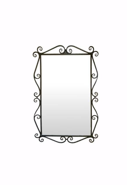 Mirror's Frame, Wrought Iron Hand Forged. Unique, One-Of-A-Kind - image 1