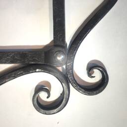 Mirror's Frame, Wrought Iron Hand Forged. Unique, One-Of-A-Kind - thumbnail 2