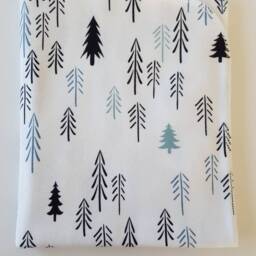 Trees Swaddle Blanket & Newborn Hat Set. Leggings. Take Home Photo Prop. Baby Shower Gift. Clothes - thumbnail 2