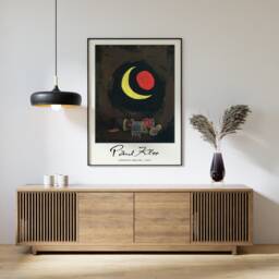 Paul Klee Exhibition Poster, Strong Dream, Art Print, Surrealist Art, Modernism, Cubism, Gift Idea, A1/A2/A3/A4 - thumbnail 2