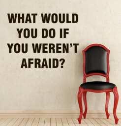 Wall Decals Quote What Would You Do If Decal Vinyl Sticker Bedroom Interior Design Home Living Decor Art Murals Eg43 - thumbnail 1