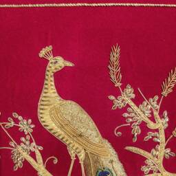 Embroidery Art Work/Zardozi Wall Art/ Carpet/Floral Tapestry/Tapestry Hanging/Needle Point Work/Wall Decoration Panels/ - thumbnail 2