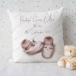 Baby Gift, New Cushion, Christening Pillow, Gift For New Baby, Baby, Nursery Cushion, Cushion - thumbnail 2