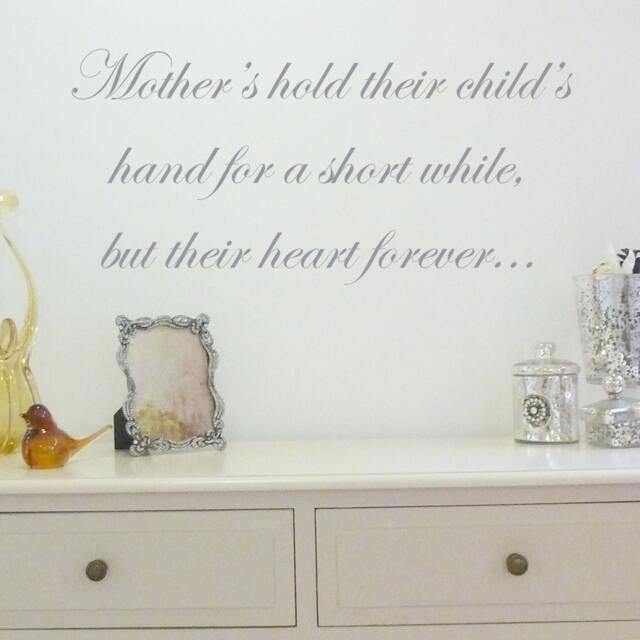 Wall Quote For Mothers - Decals Tattoo Art Home Decor Love - image 1