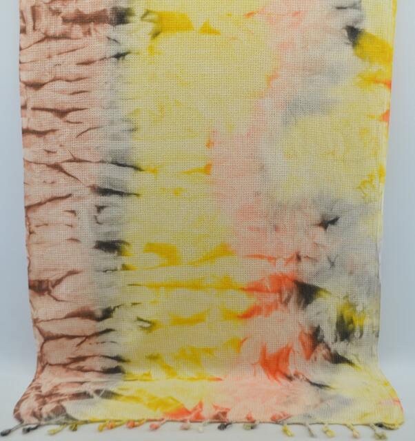 Batik Towel, Turkish Towel, Colorful Towel, Surfer Beach Towel, Dye Peshtemal, 38''x65 - image 1