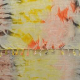 Batik Towel, Turkish Towel, Colorful Towel, Surfer Beach Towel, Dye Peshtemal, 38''x65 - thumbnail 2