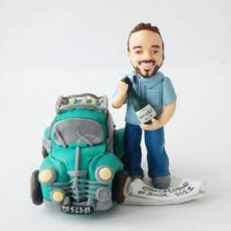 Personalized 3D Figurine From Photo Handmade Birthday Gift For Men Car Lovers - thumbnail 2