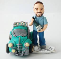 Personalized 3D Figurine From Photo Handmade Birthday Gift For Men Car Lovers
