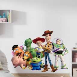 Kids Popular Characters Room Decorations Removable Wall Stickers Decal Home Decor Art Vinyl Mural Tys06 - thumbnail 2