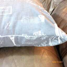 Grey & White Paris Pillow Cover, French Country Decor - thumbnail 3