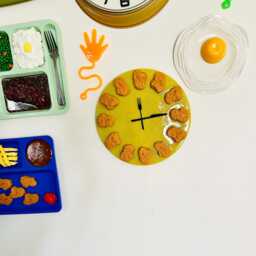 Chicken Nugget Wall Clock/Dopamine D??cor/Fake Food/Kitchen D??cor/Food D??cor/Pop Art/Maximalist D??cor/Funny Clock/Unique Gift/ Food Clock - thumbnail 2