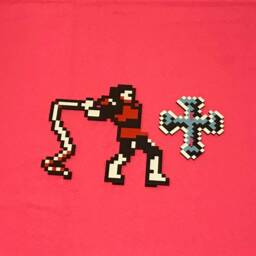 Castlevania Ii Simon's Quest Sprite - Nintendo Video Game Inspired - thumbnail 4