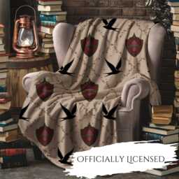 Soft Cosy Blanket - Shield Of Sparrows Devney Perry Bookish Reading Pattern Soft-Touch Fabric Readers